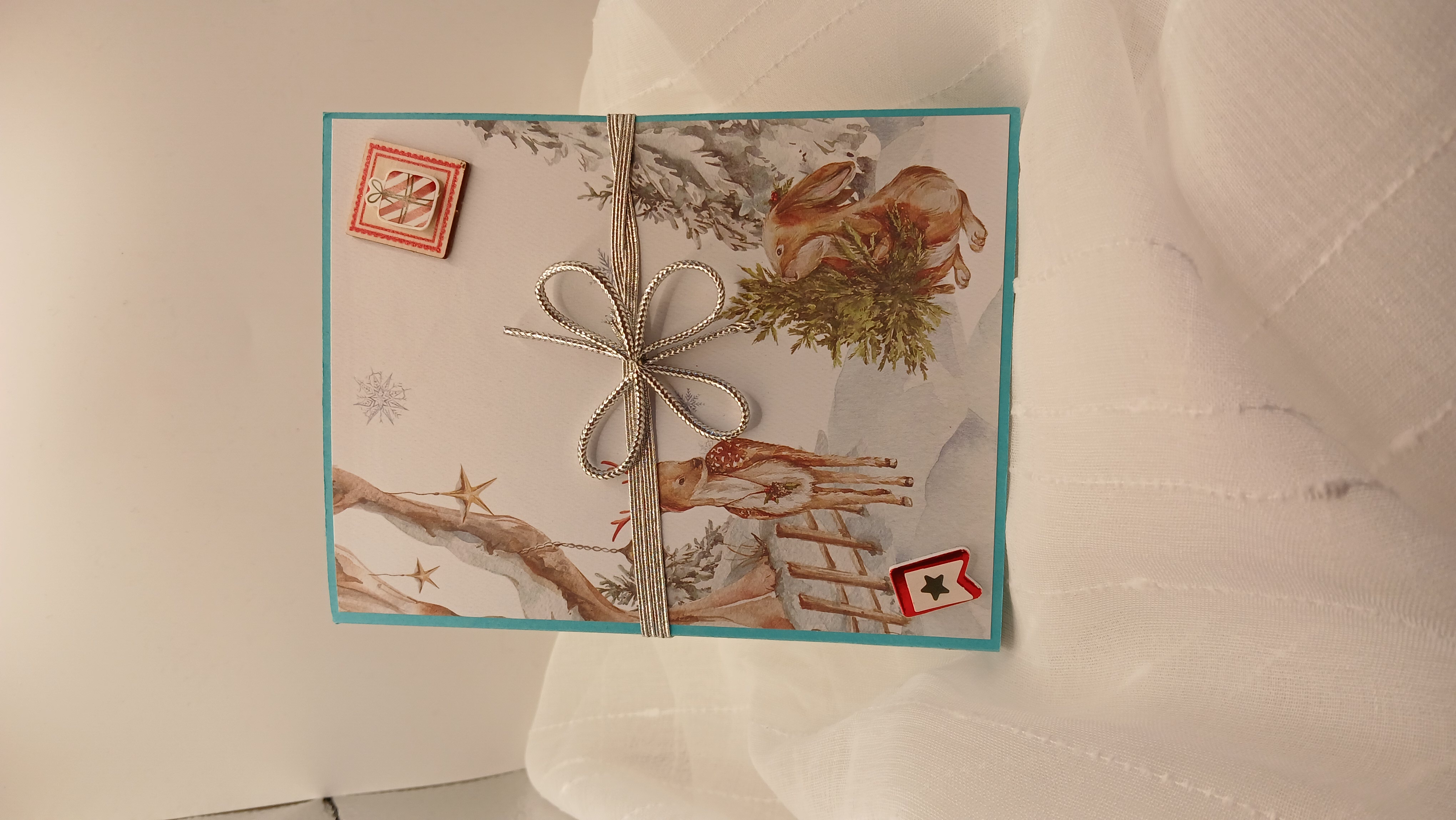 Pochette cadeau : Allons décorer le sapin pour Noël