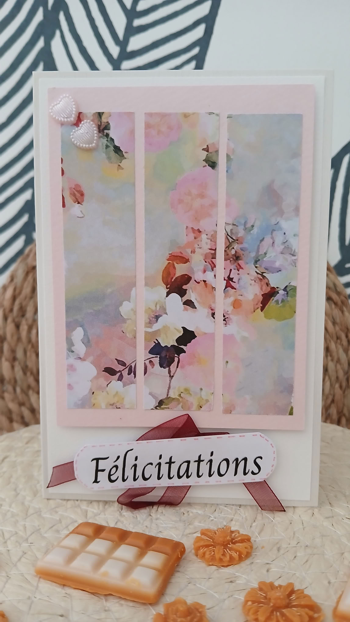 Carte de Félicitations Florale