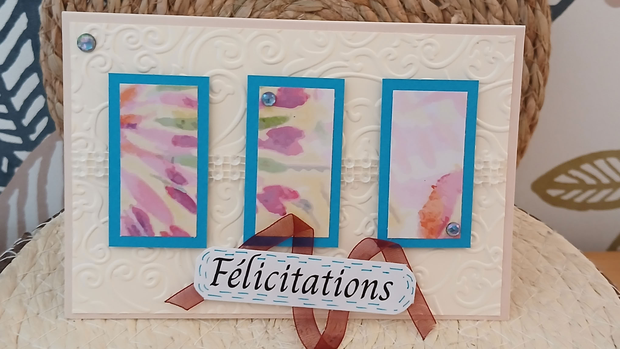 Carte Félicitations artisanale