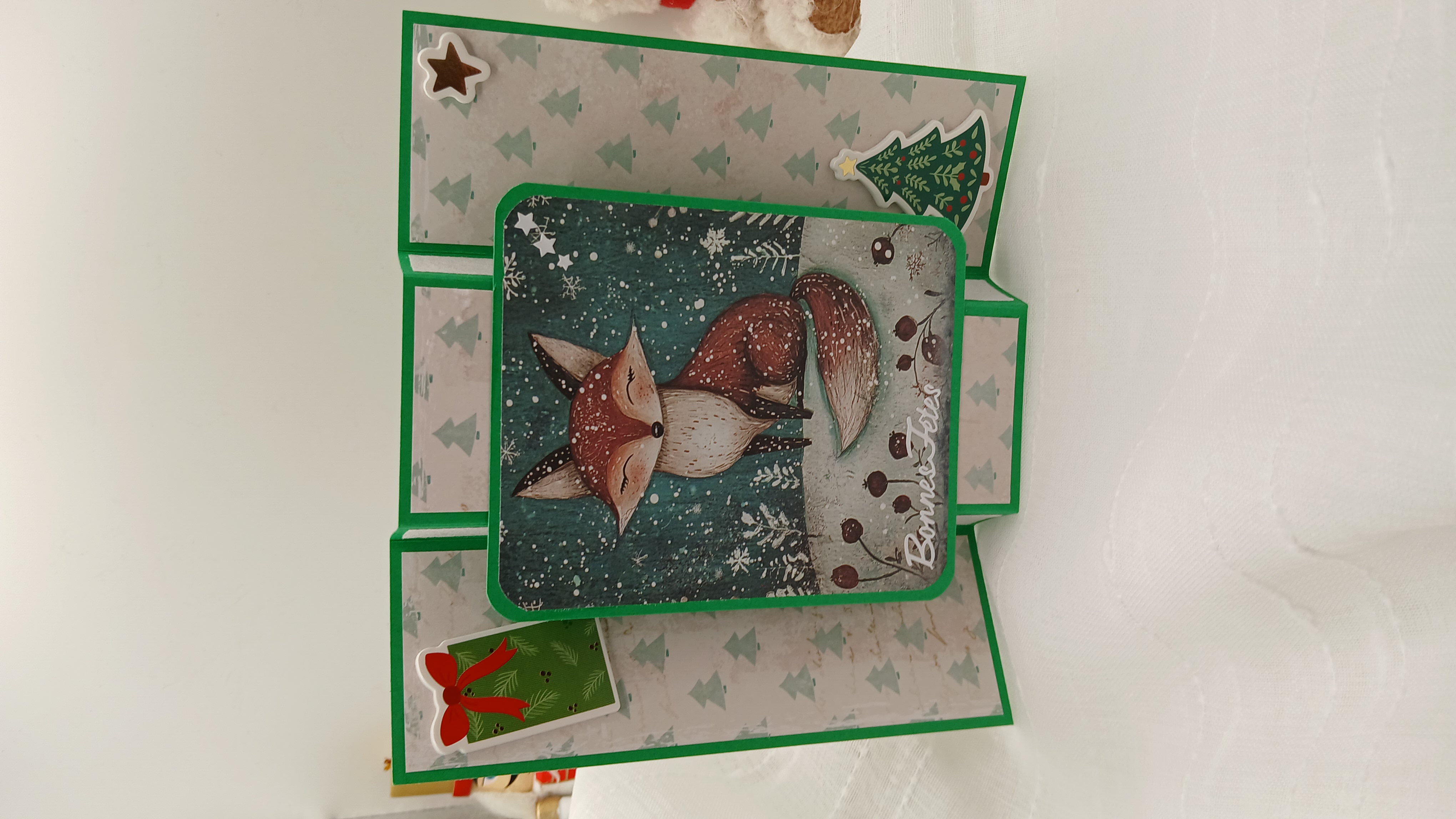 Carte : Mon beau renard roi des forêts.