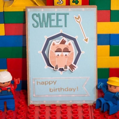 Carte : Le hibou tout doux