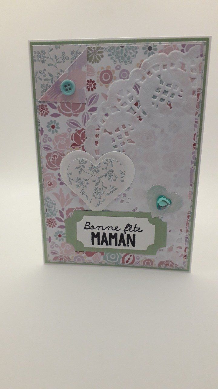 Carte : La ronde des fleurs