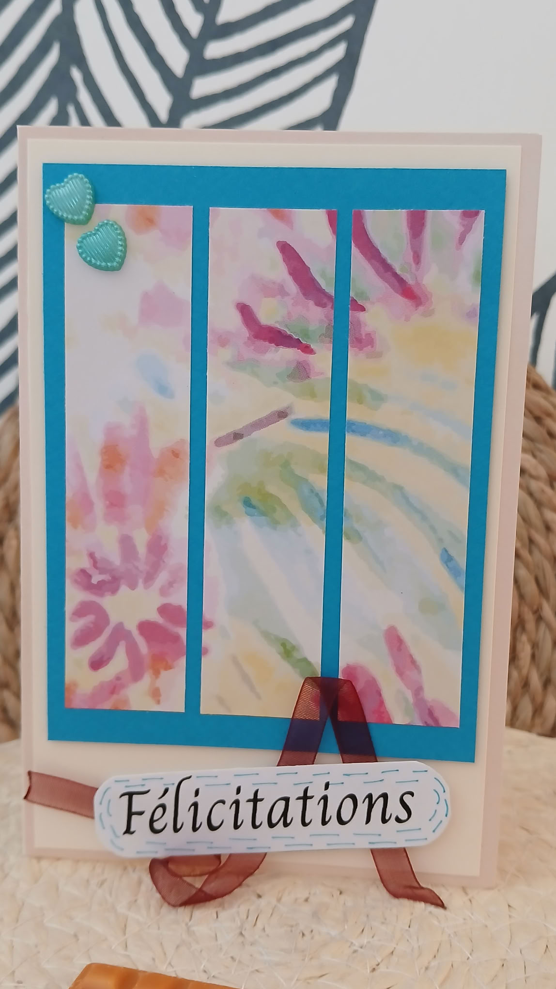 Carte Félicitations aquarelle
