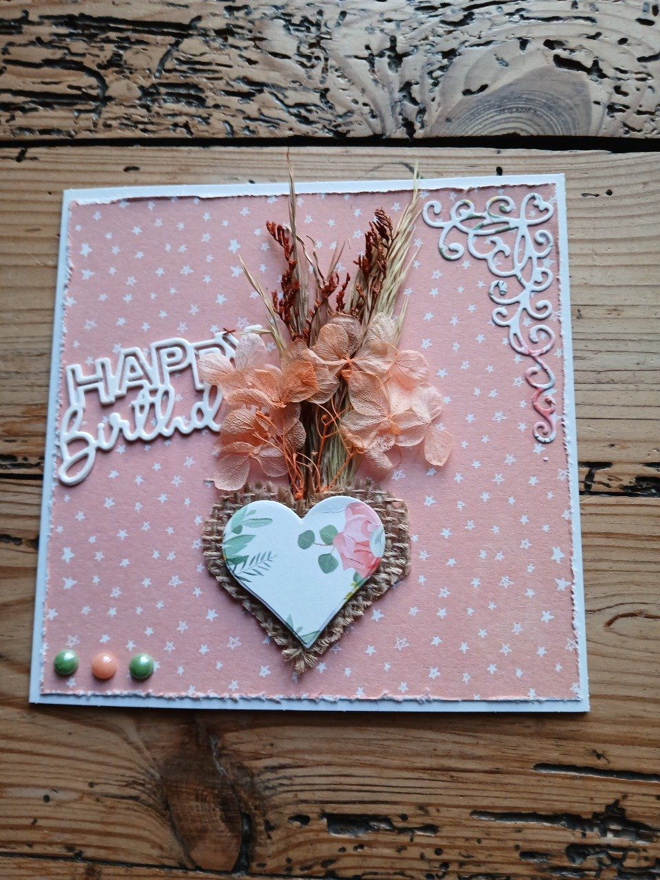 Carte : Bouquet éternel