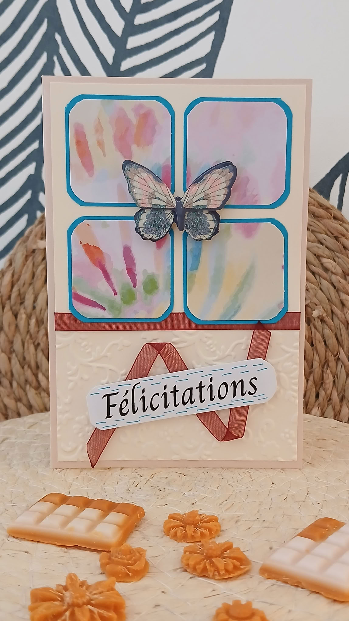 Carte Félicitations Papillon