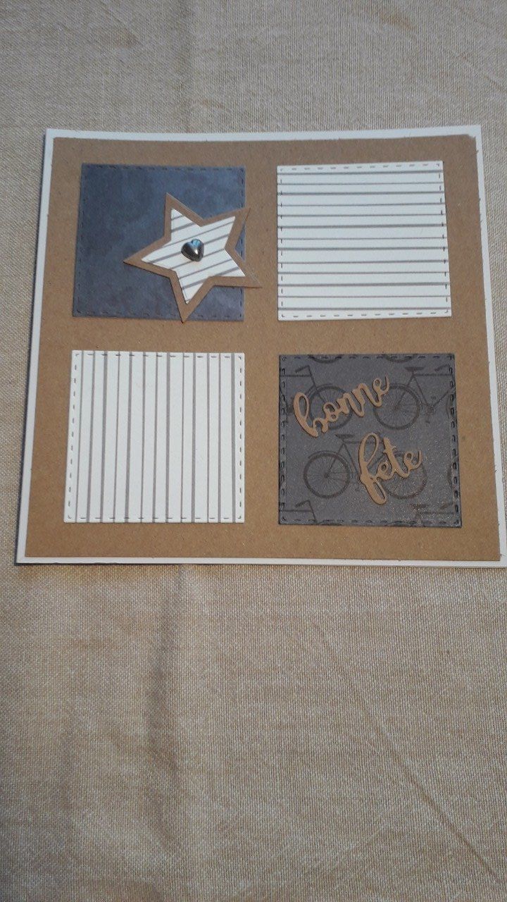 Carte : Carrés étoilés