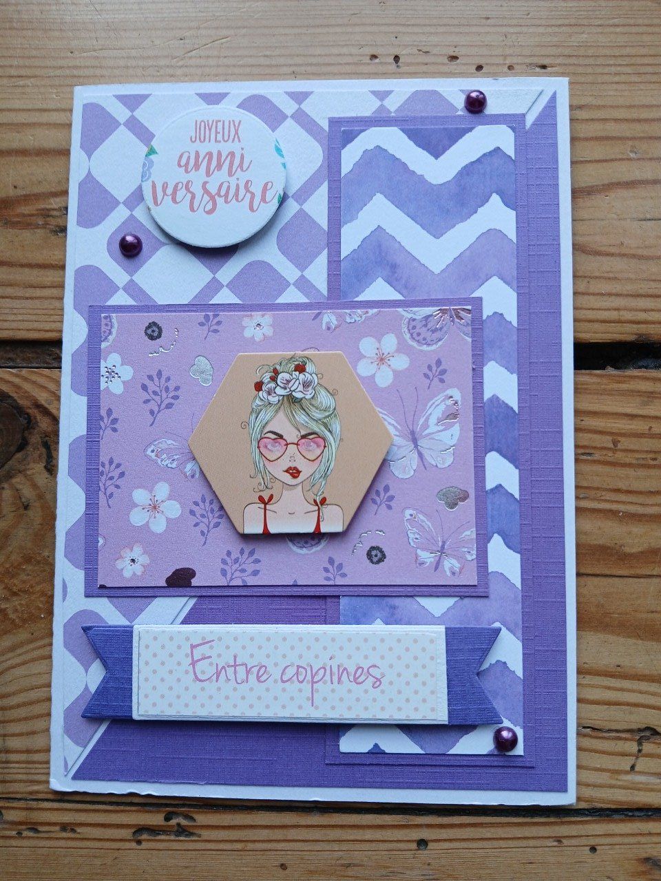 Carte : pour toi, ma copine