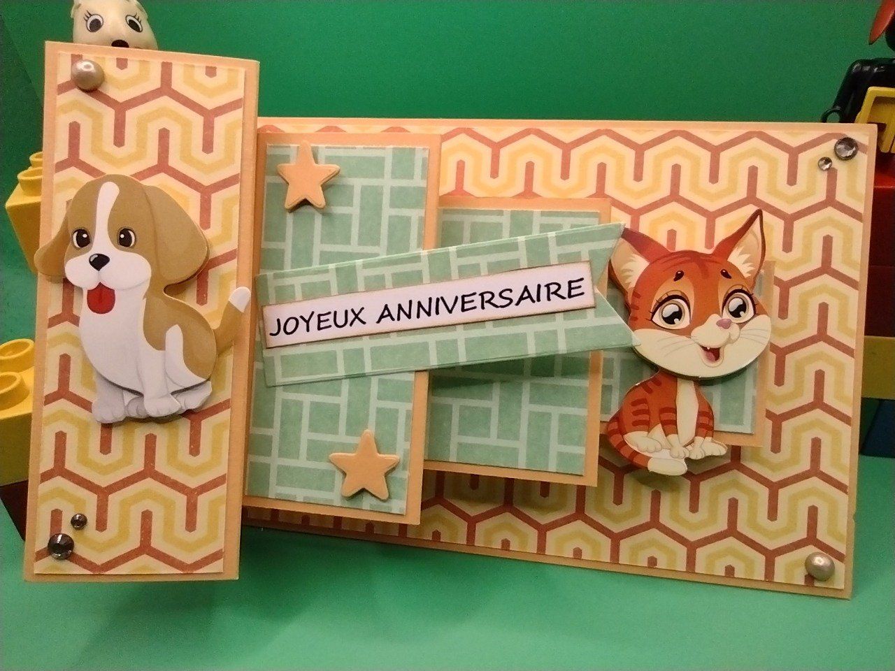 Carte : Copain comme chien et chat