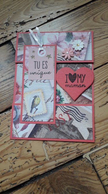 Carte : Tu es unique !