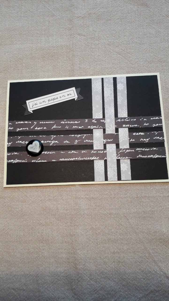 Carte : Tressage d'amour