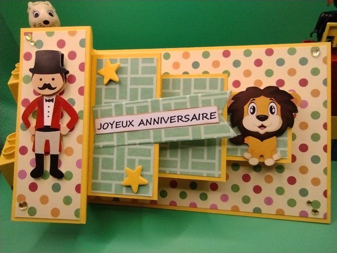 Carte : Le dompteur de lion