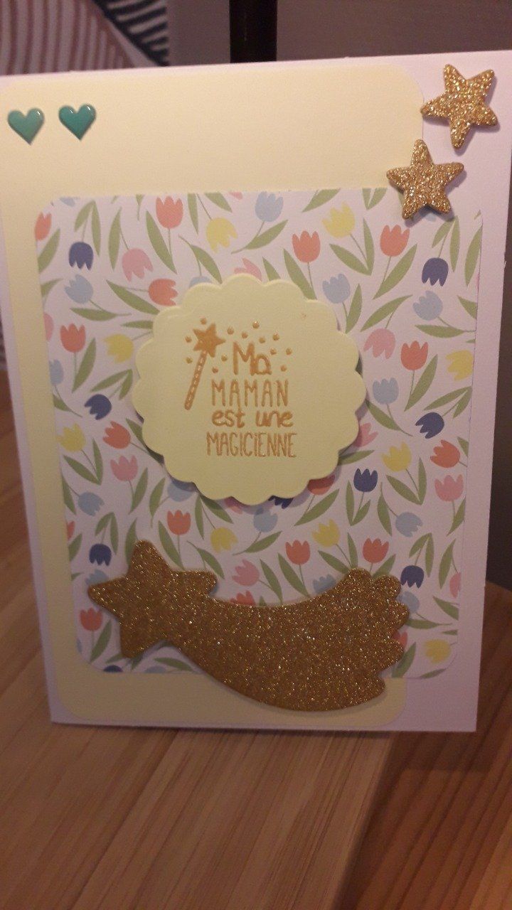 Carte : Ma maman est une magicienne