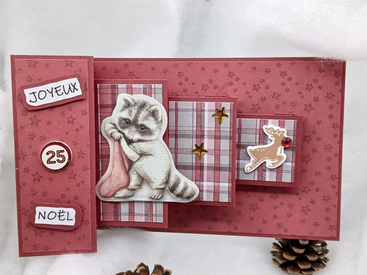 Carte : Petit blaireau et sa chaussette