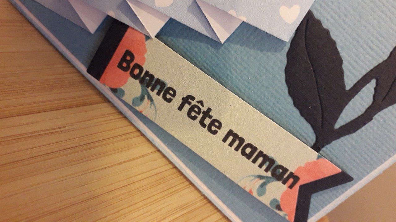 Carte : Un bouquet caché