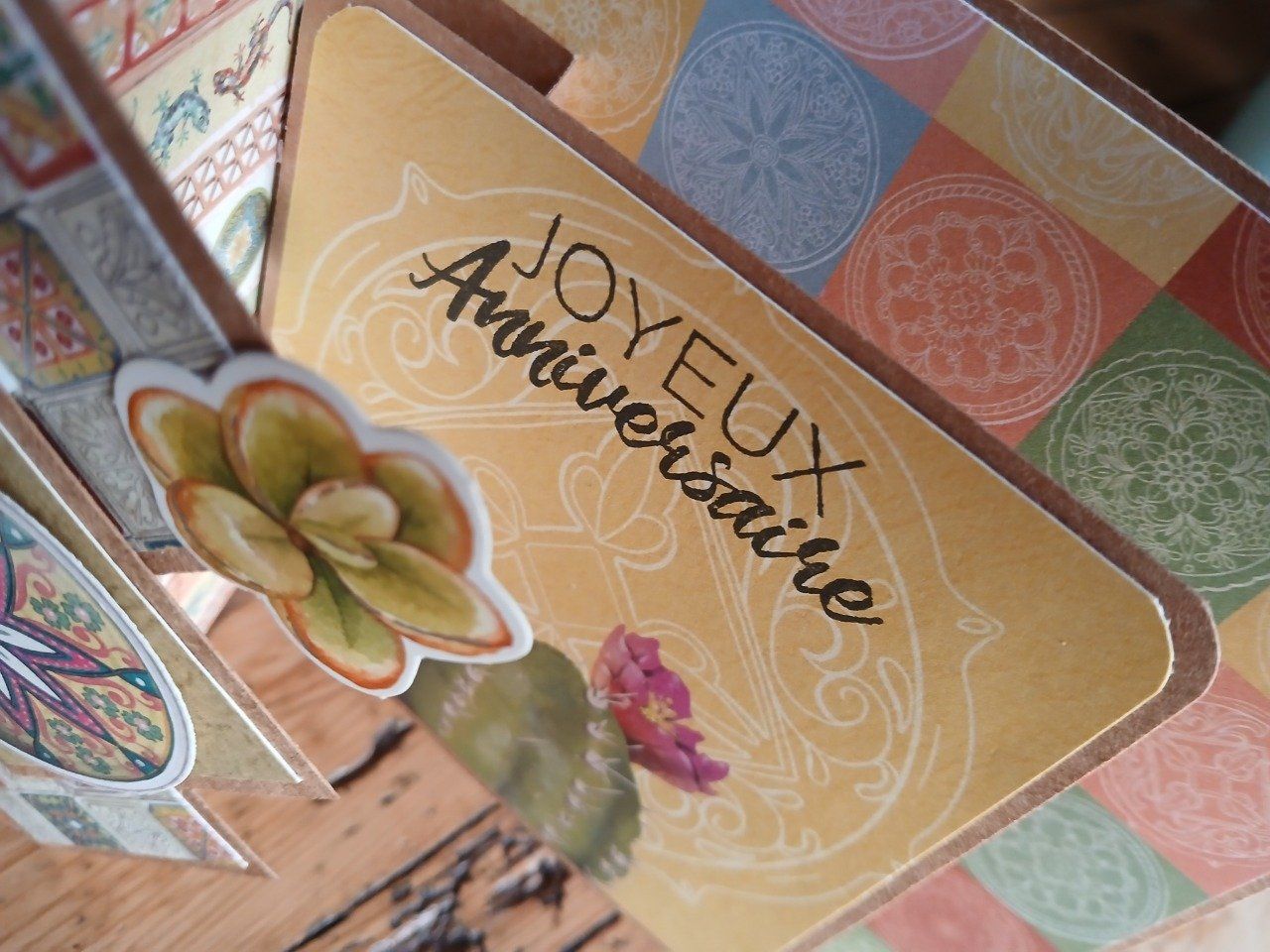 Carte : Cactus et souhaits épineusement sincères