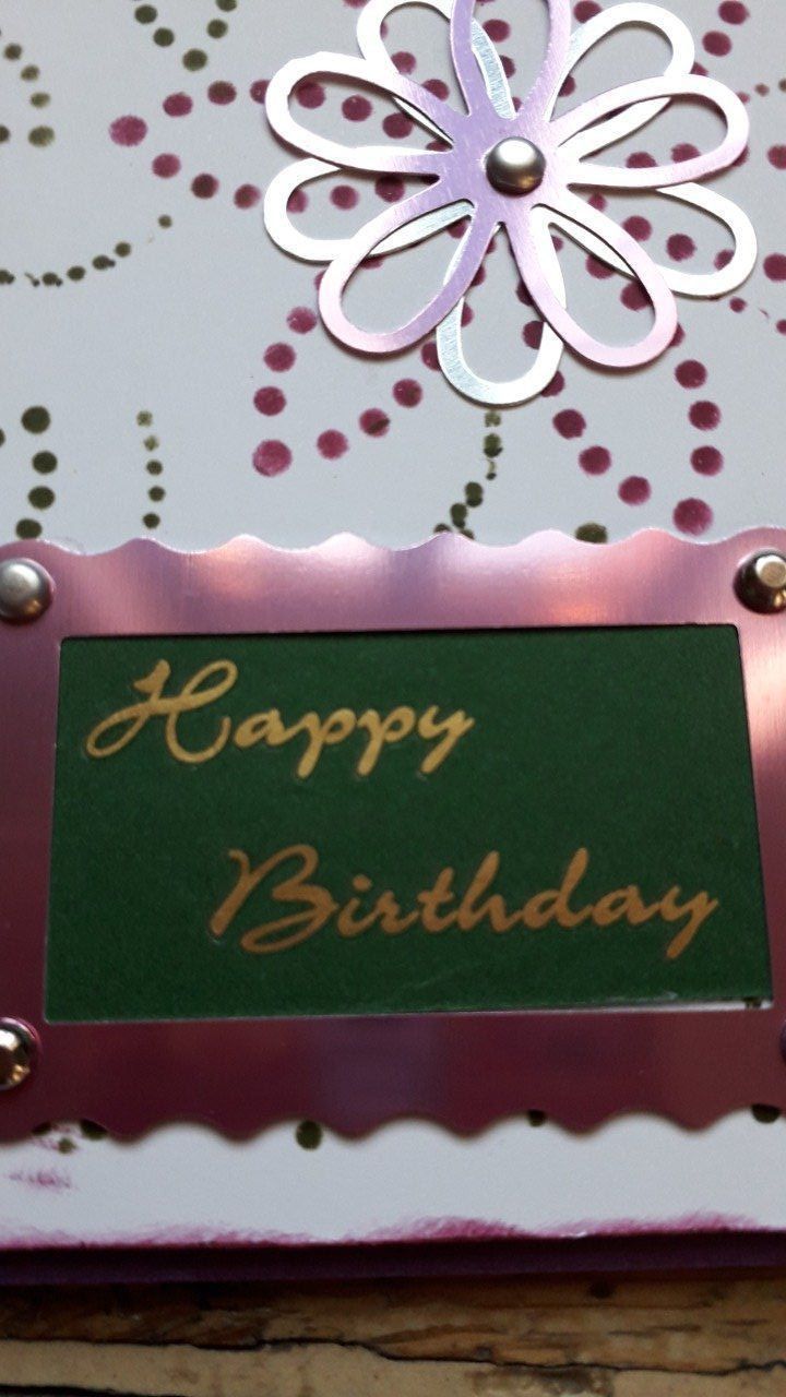 Carte : Arabesque fleurie