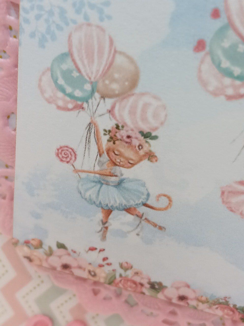 Carte : Envolée gracieuse.