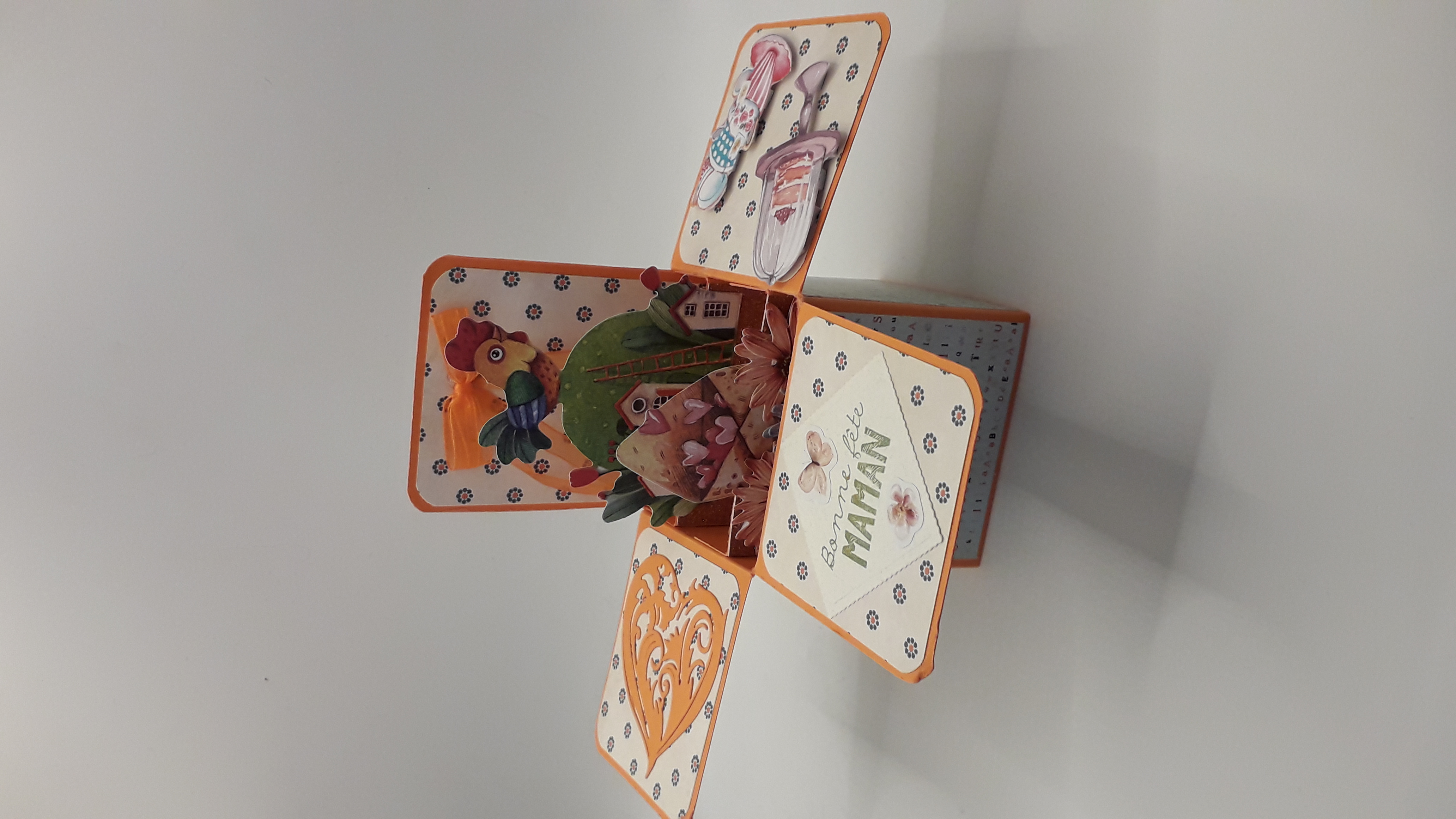 Carte : Le coq du village