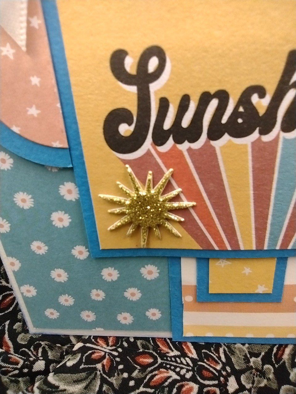 Carte : Tu es le soleil de ma vie