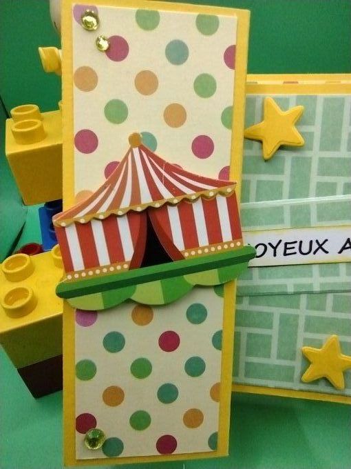 Carte : En route pour le cirque