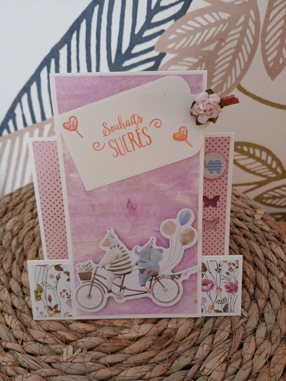 Carte : Vite, vite c'est une fille.