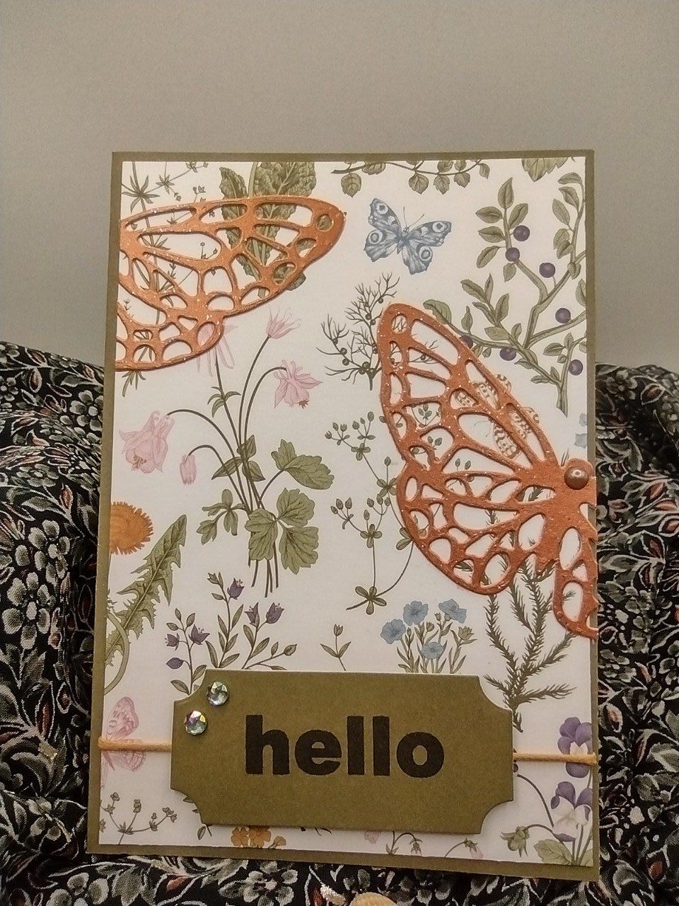 Carte : Envol des papillons