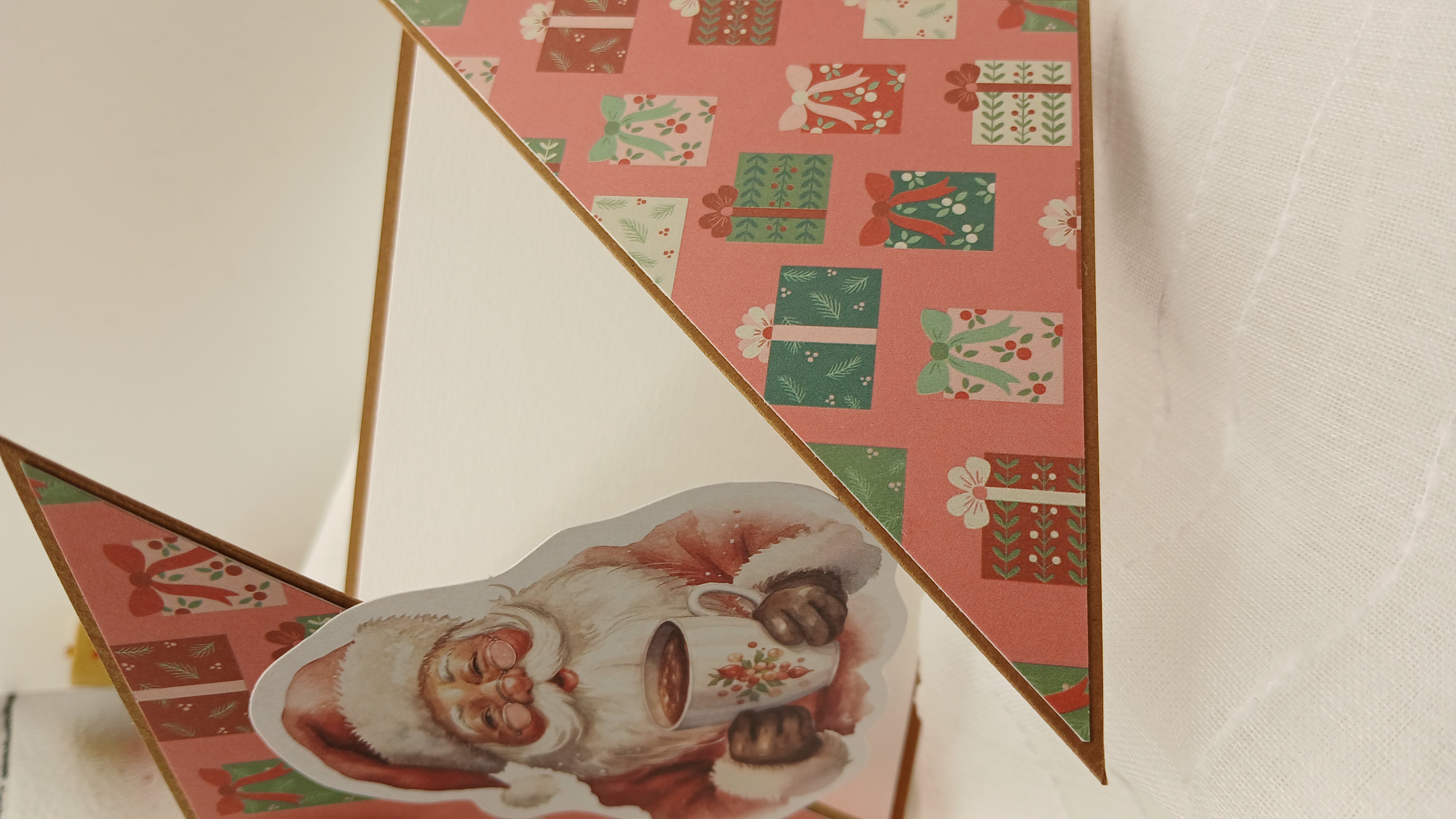 Carte : Père-Noël prend sa pause