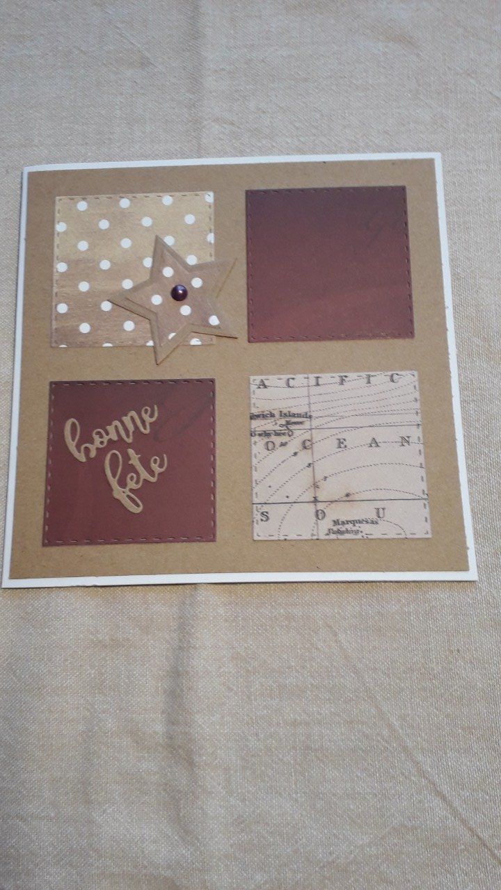 Carte : Carrés étoilés