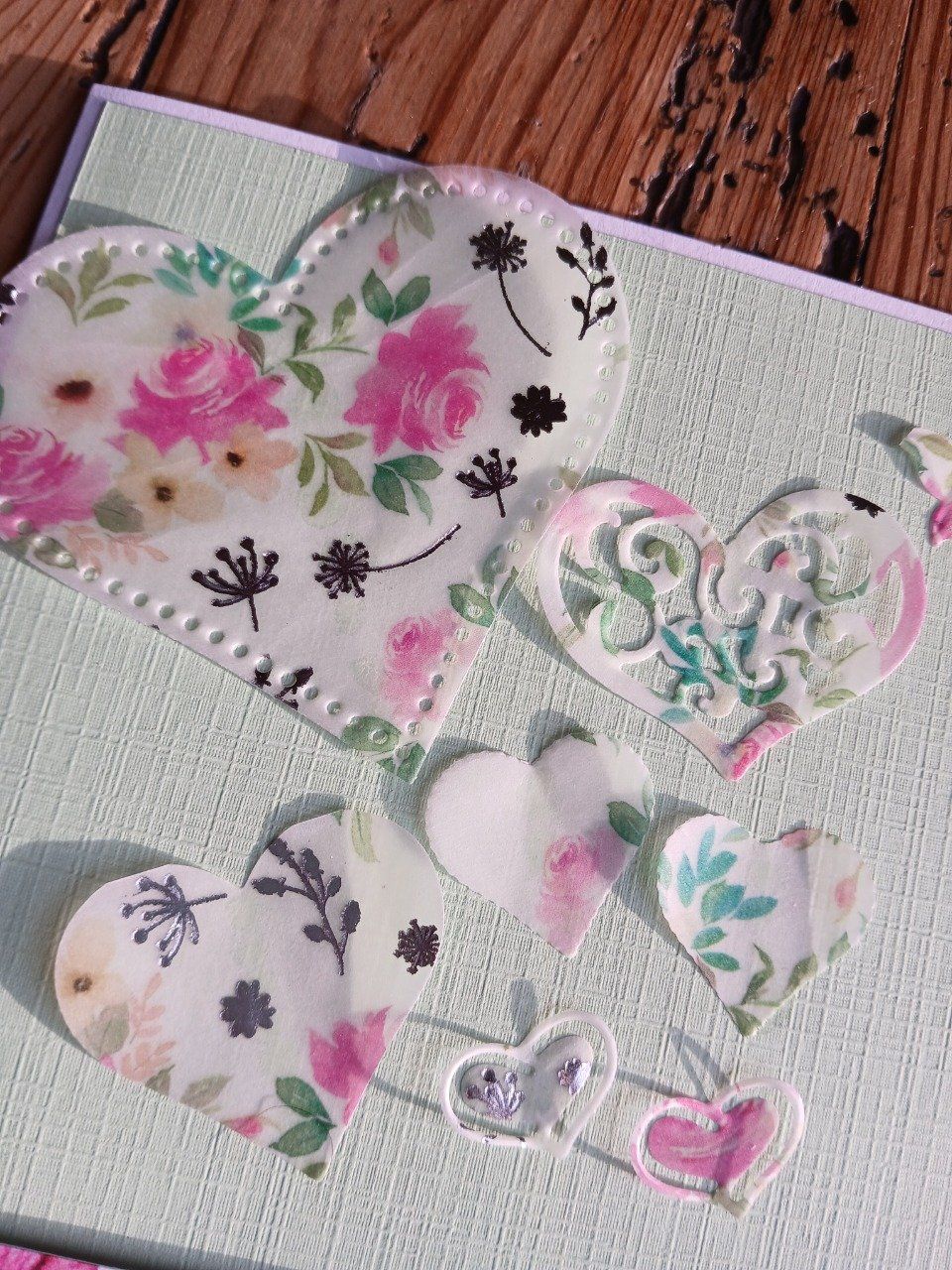 Carte : Tous nos vœux de bonheur.