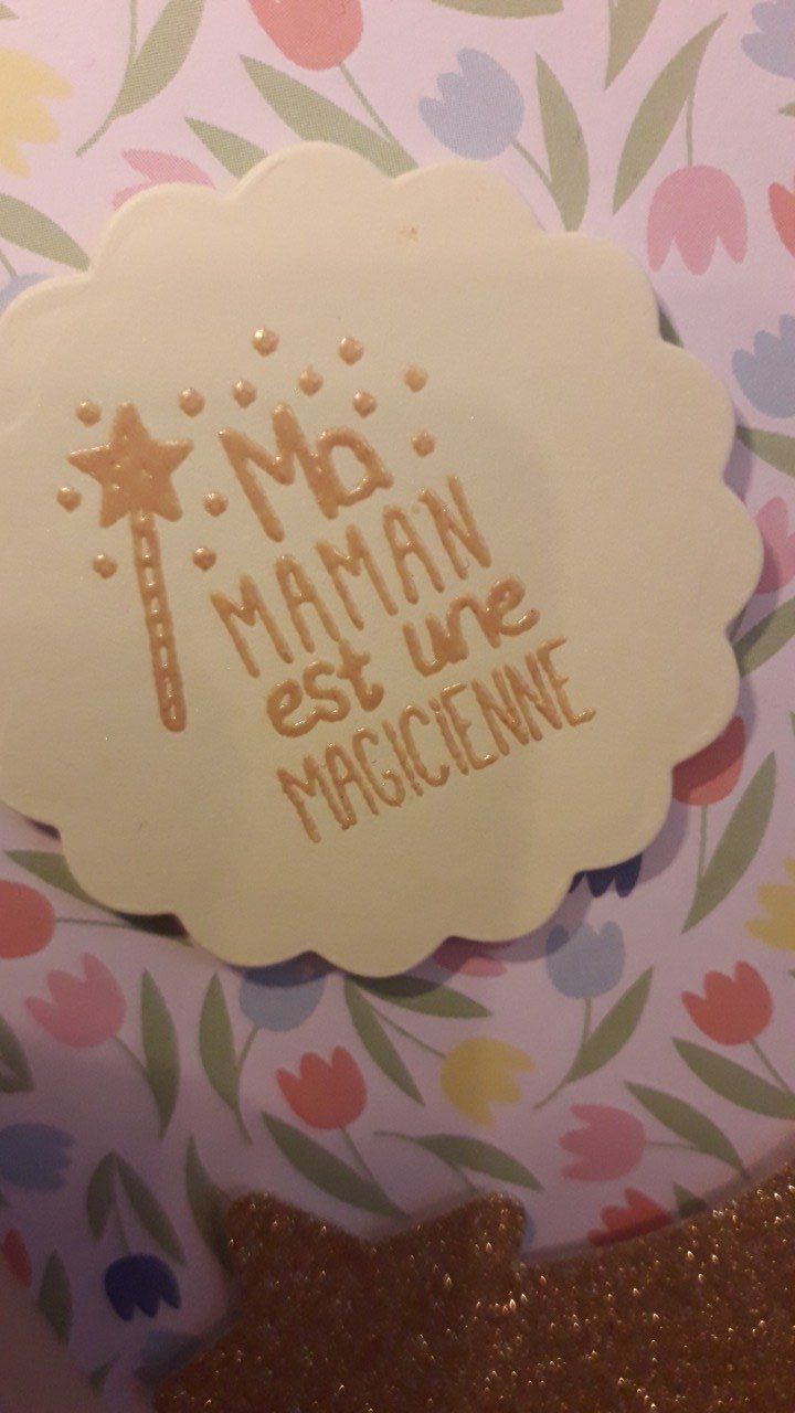 Carte : Ma maman est une magicienne
