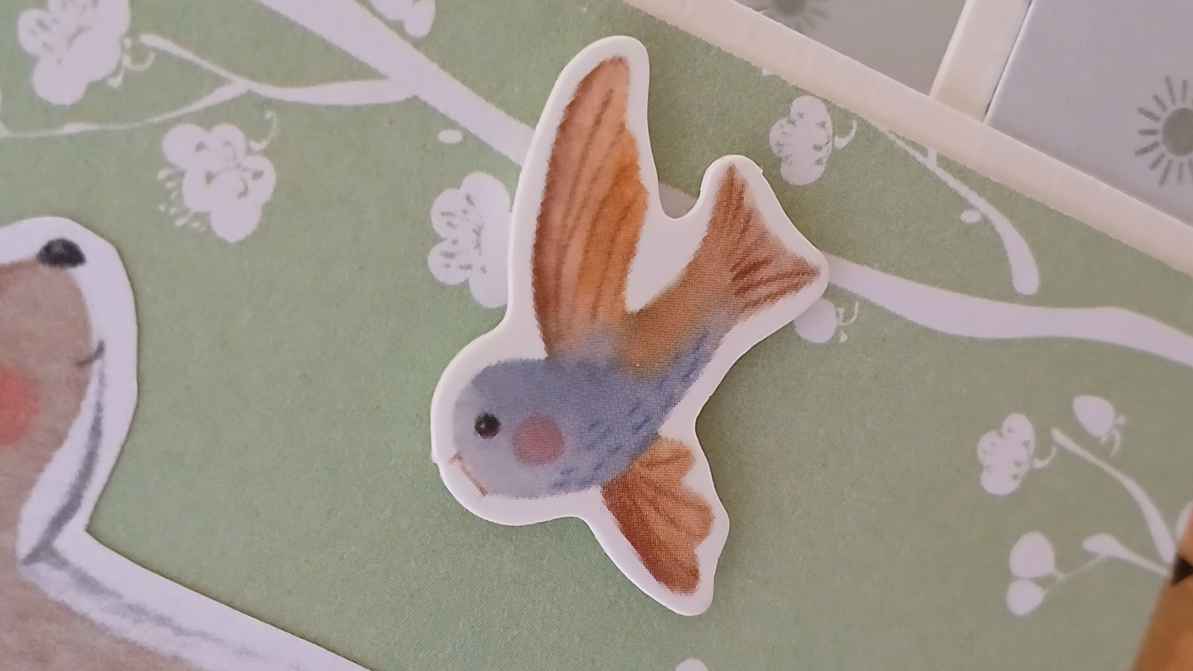 Carte : Le petit faon magique.