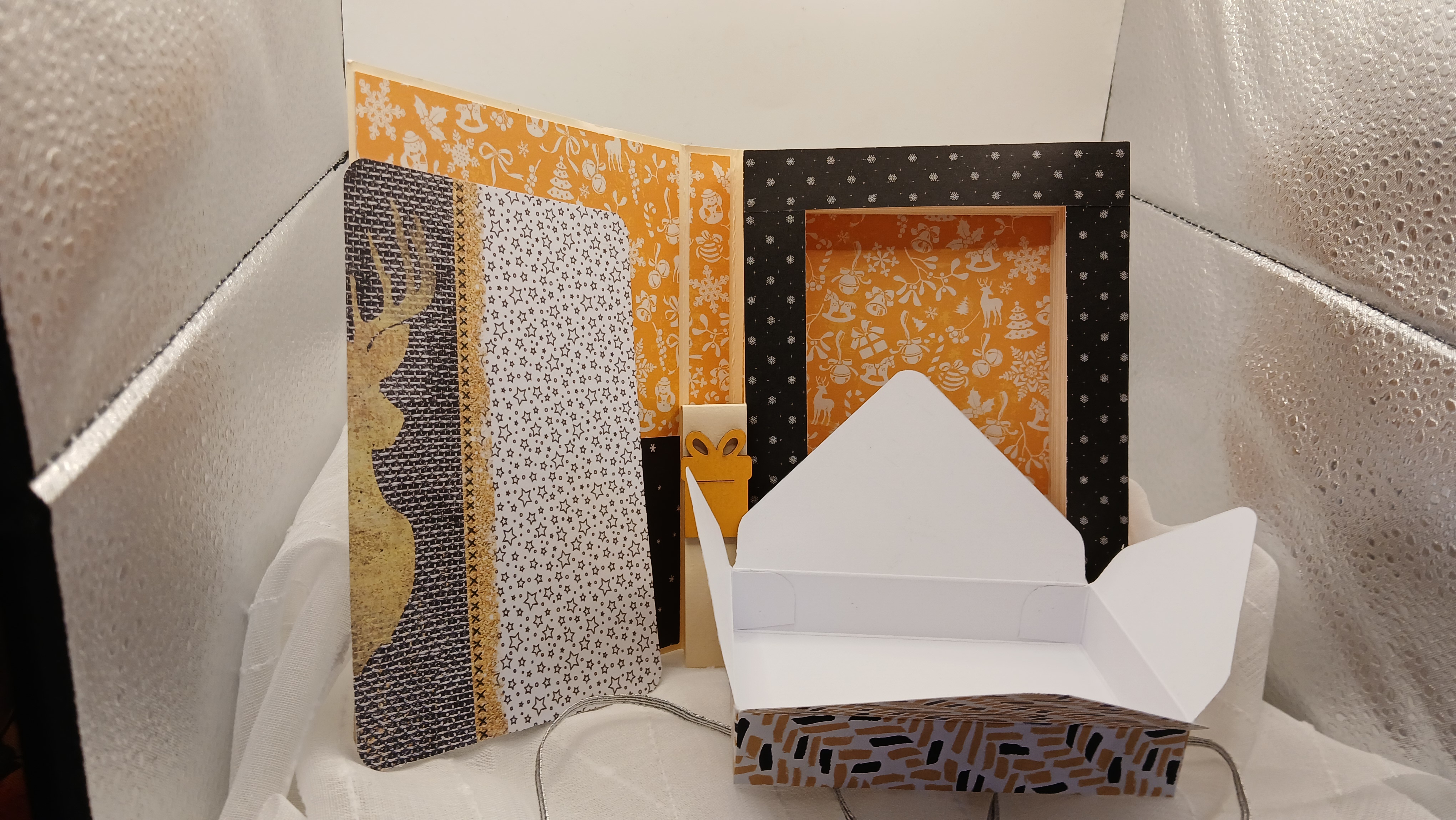 Pochette cadeau : Un bon chocolat chaud.