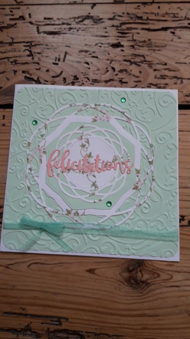 Carte : Douceur fleurie