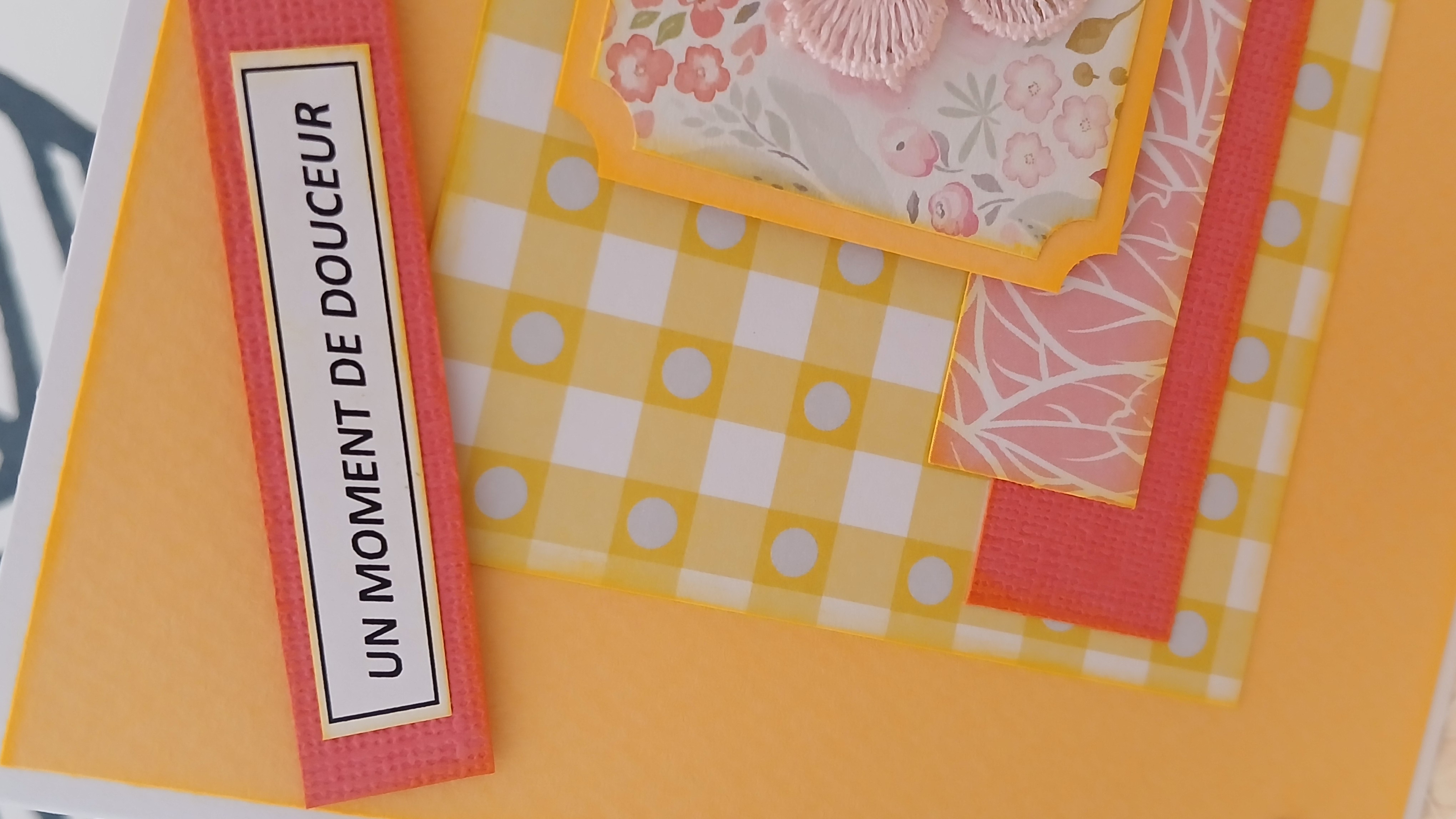 Carte : Un moment de douceur.