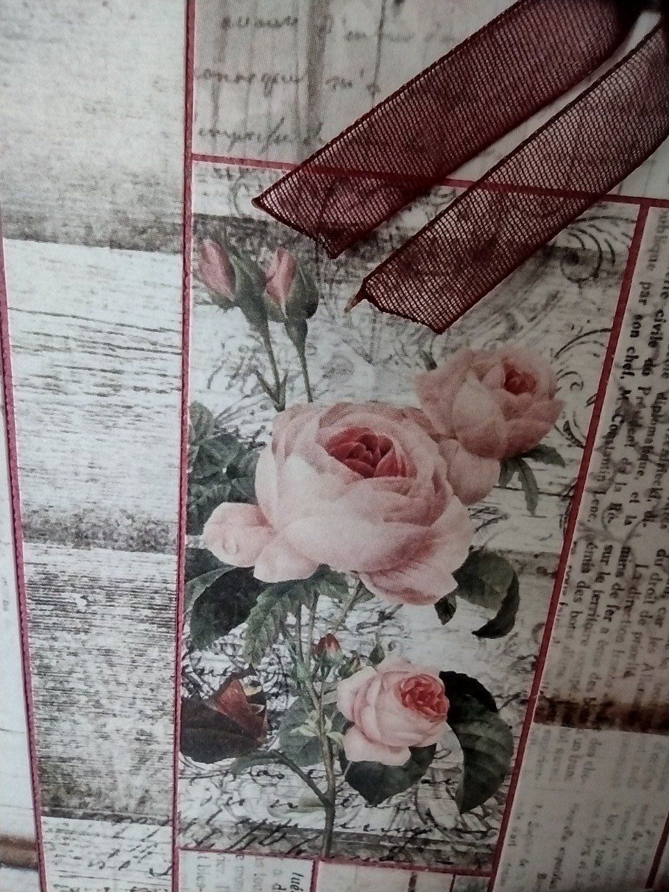 Carte : Kaléidoscope rose