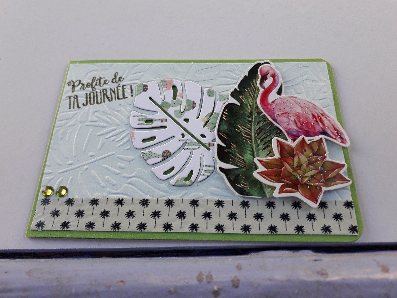 Carte : Fleurs enchantées