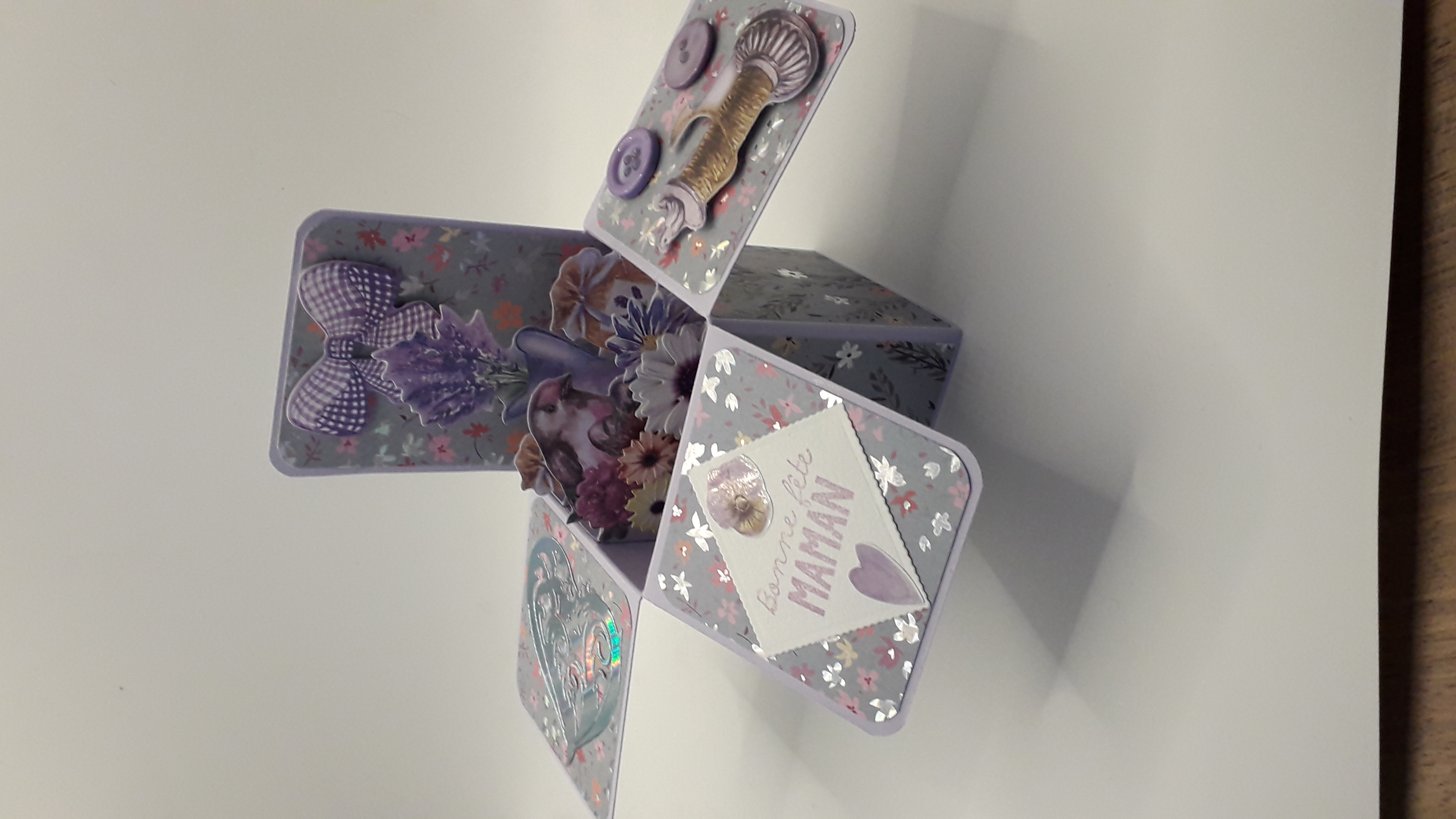 Carte : La mésange couturière