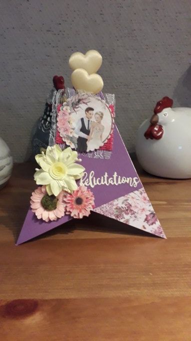 Carte : Amour fleuri