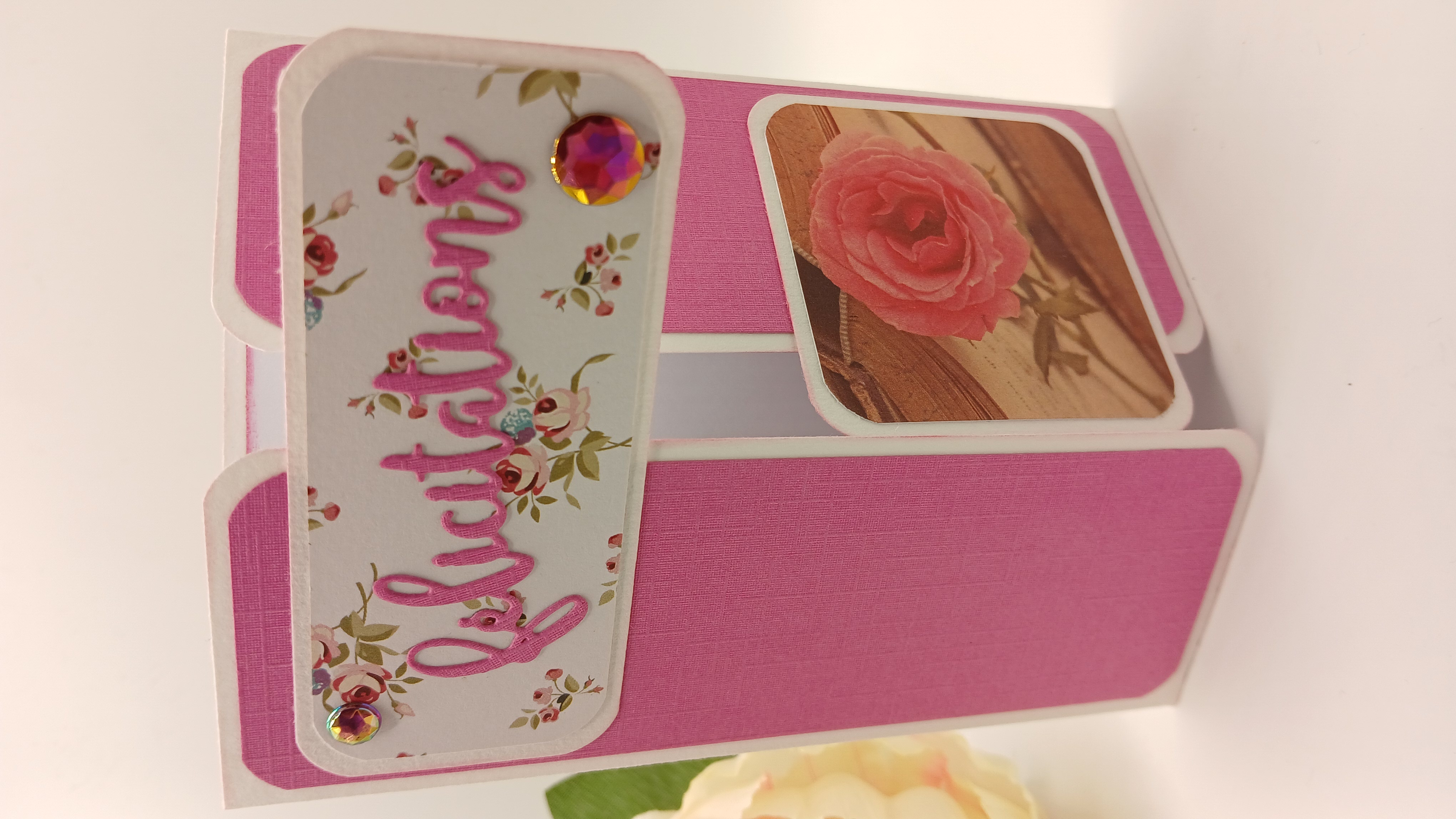 Carte : Une rose pour un amour éternel