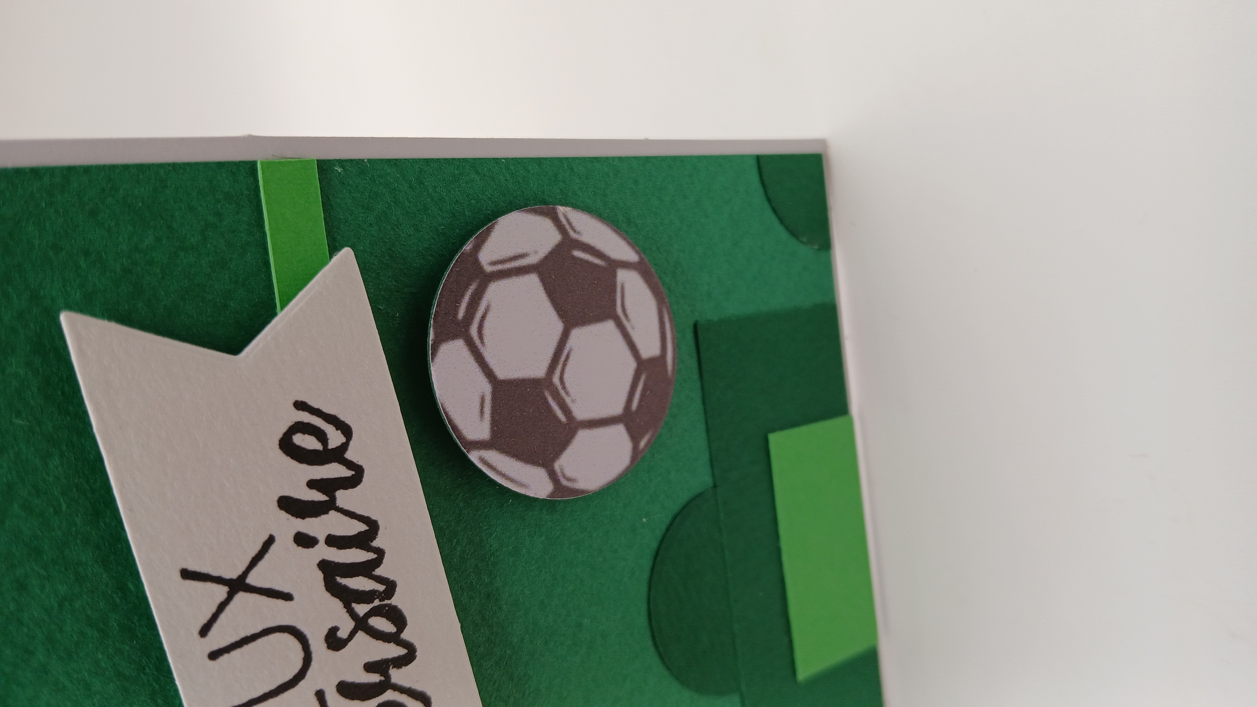 Carte : Allez les verts !