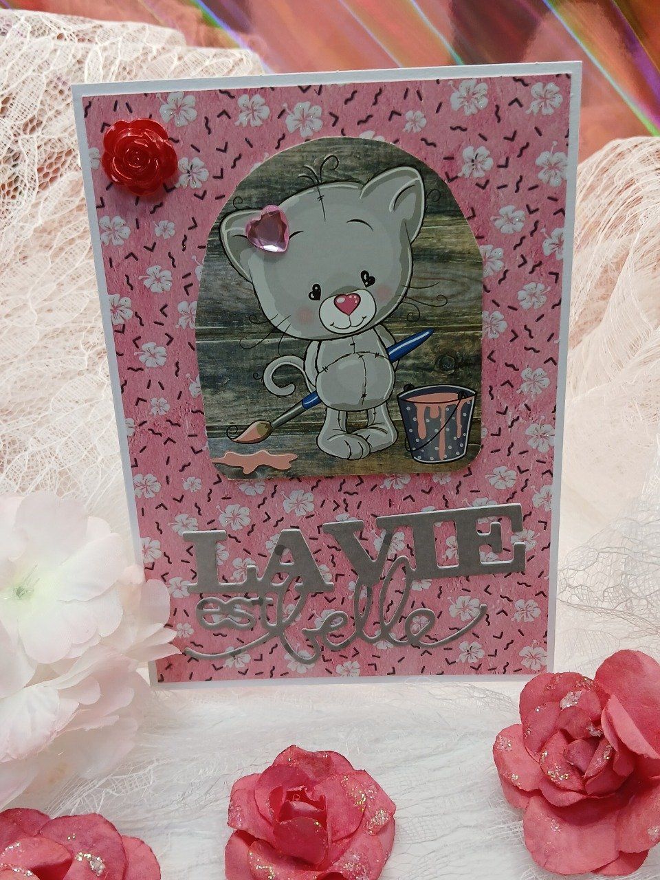 Carte : L'artiste peintre