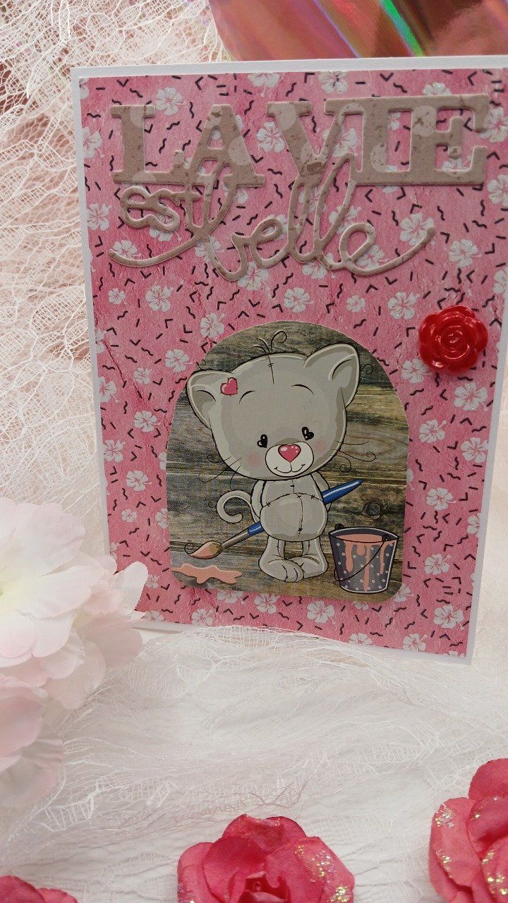 Carte : La vie est belle