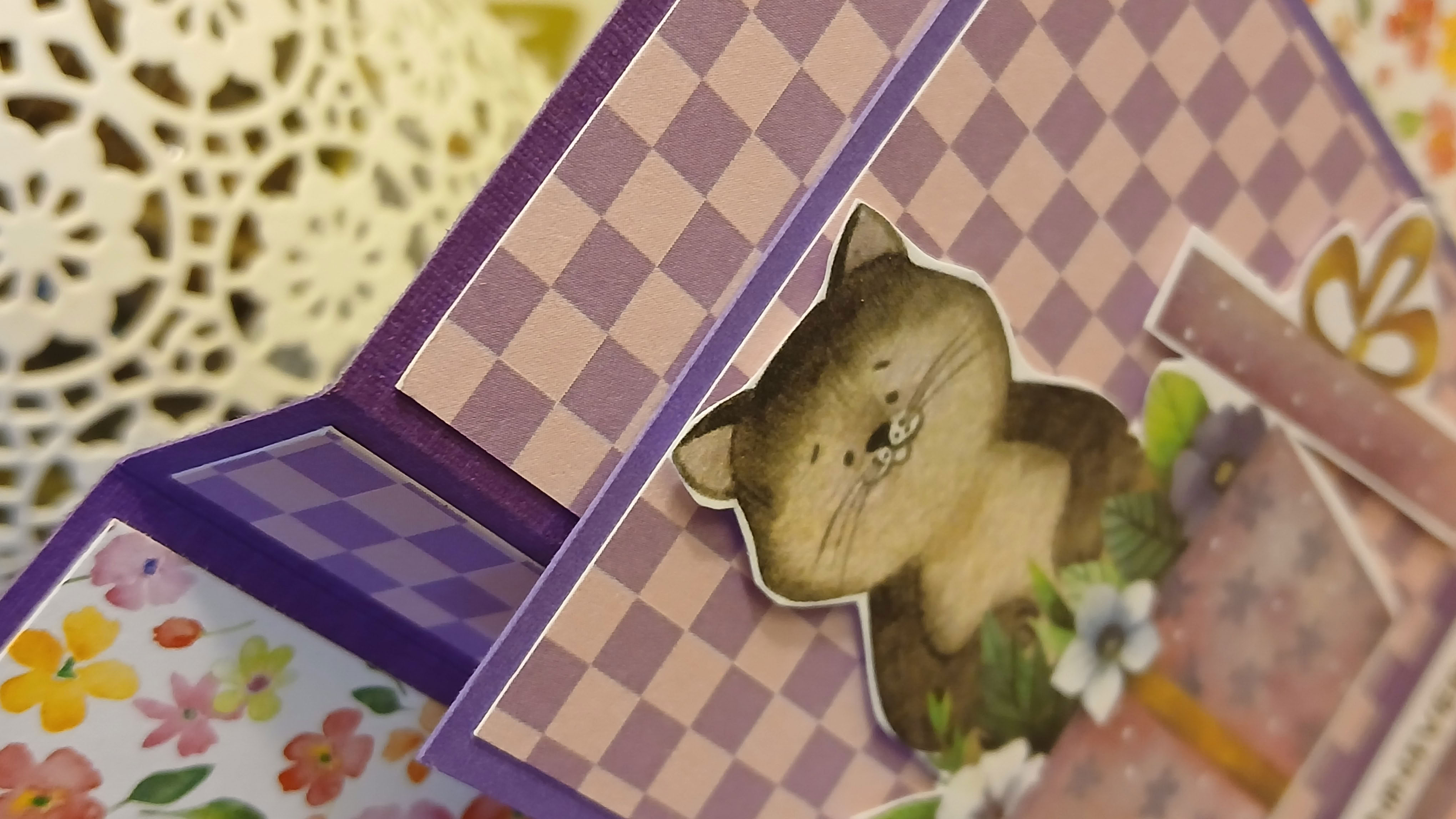 Carte : Quel mignon petit chat !