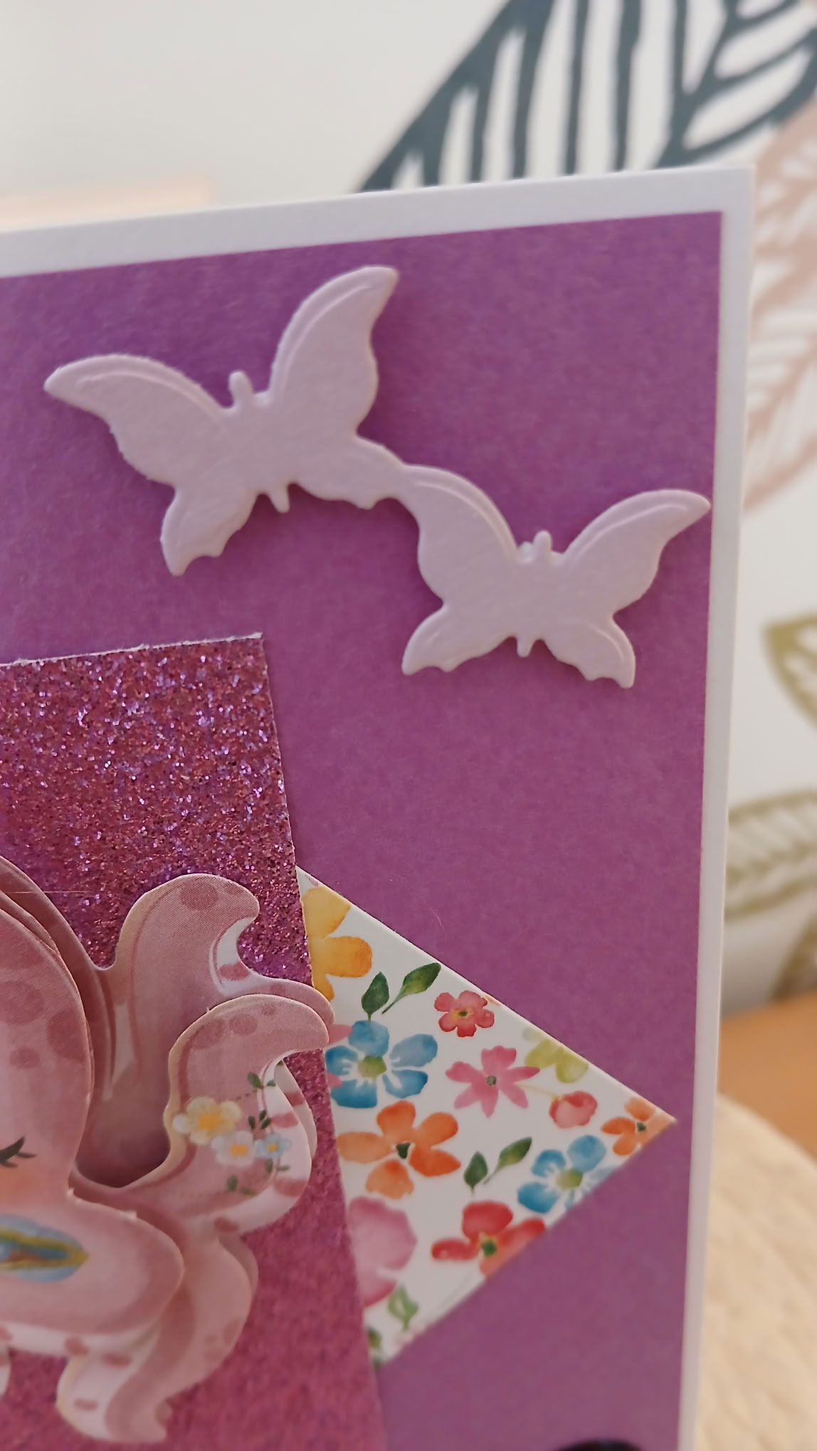 Carte :  La petite pieuvre rose