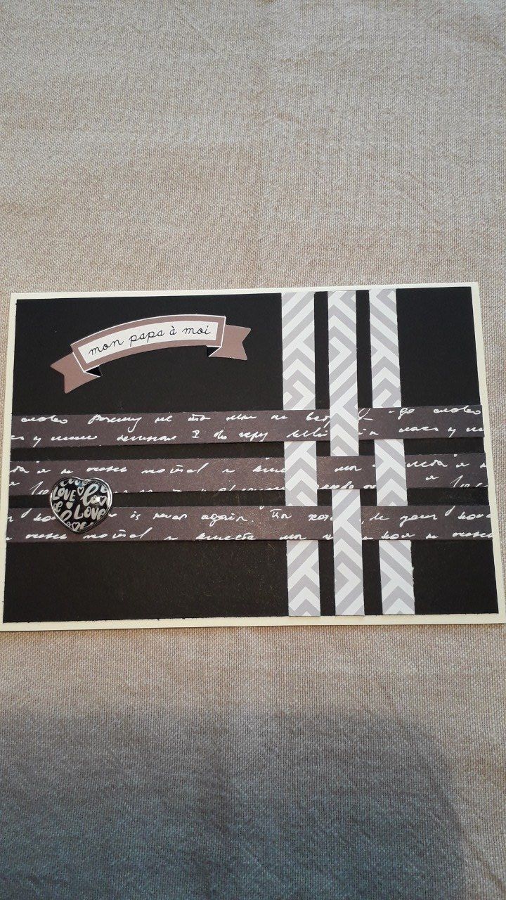 Carte : Tressage d'amour