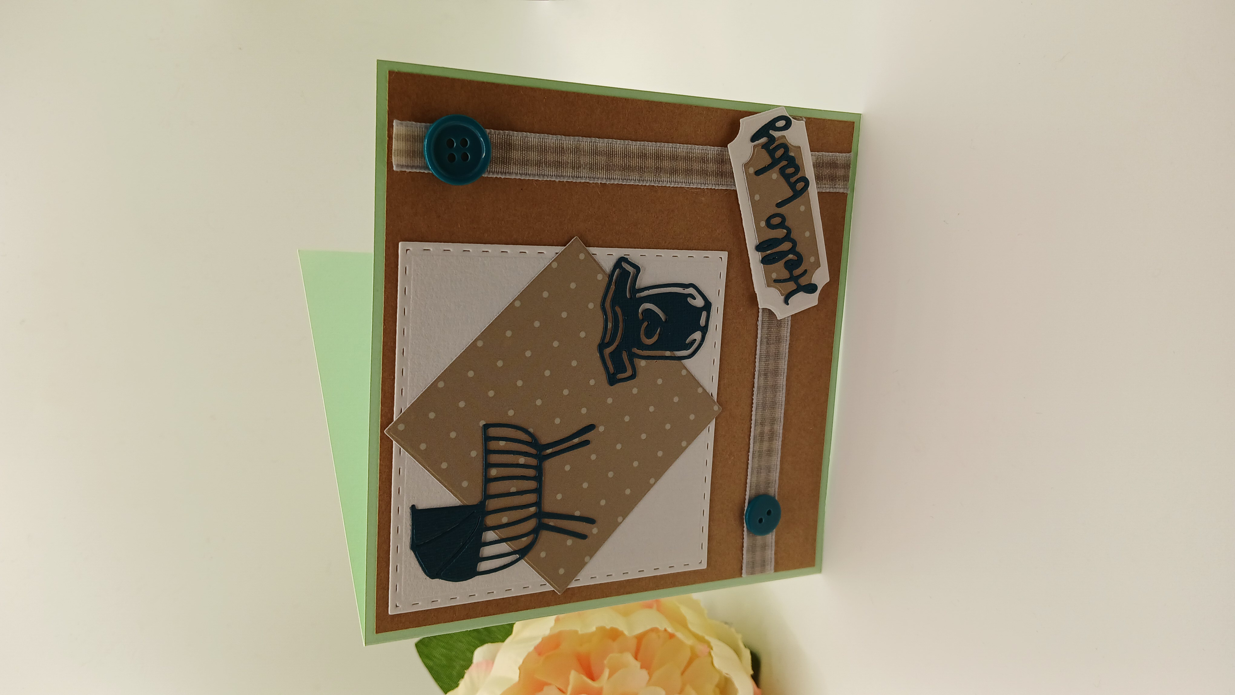 Carte : Hello baby !!