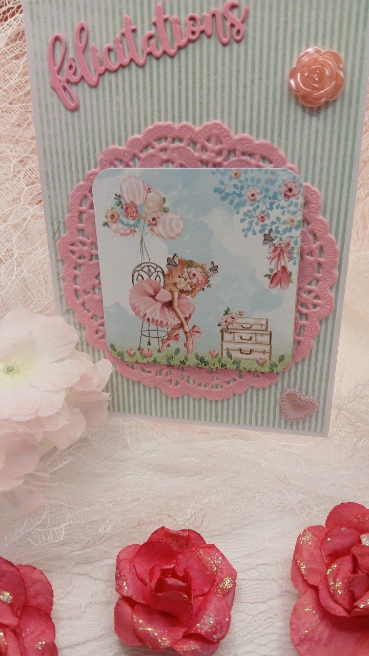 Carte : Ma petite ballerine.