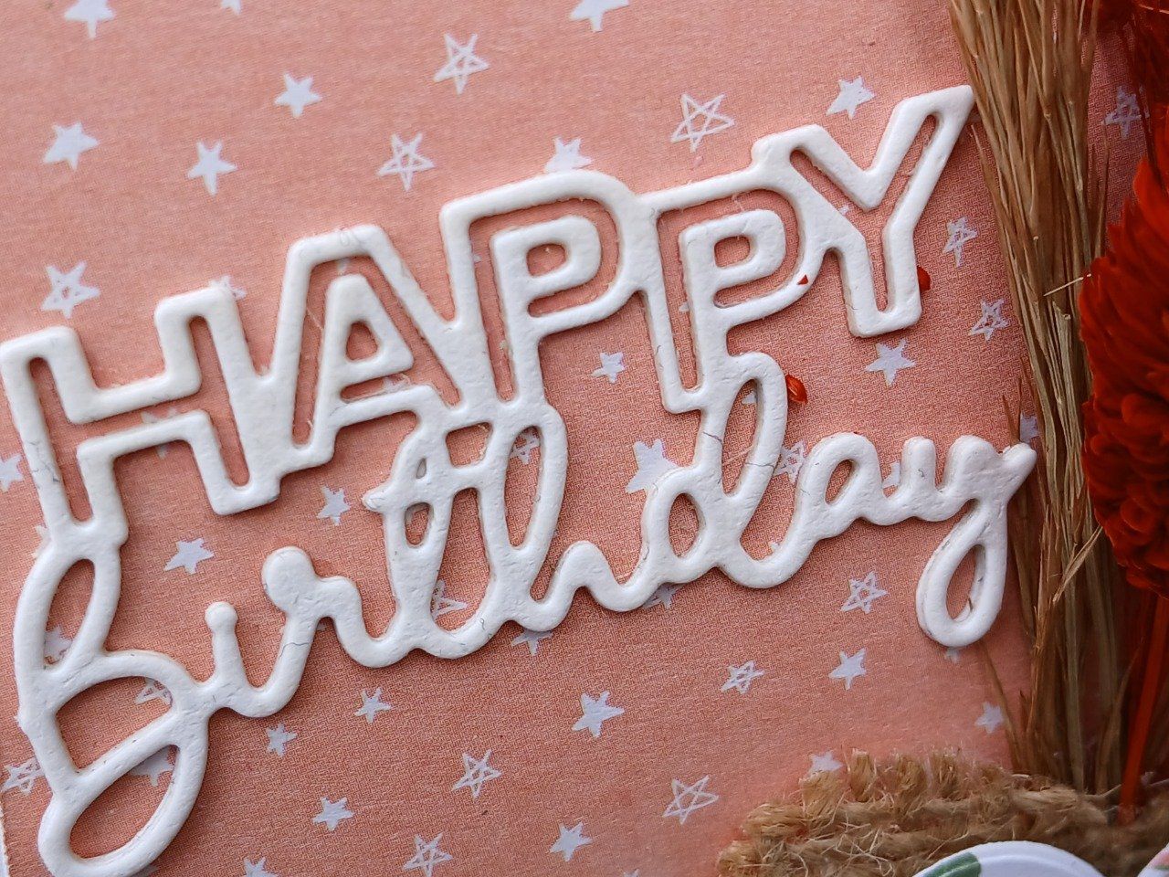 Carte : "Cœur fleuri"