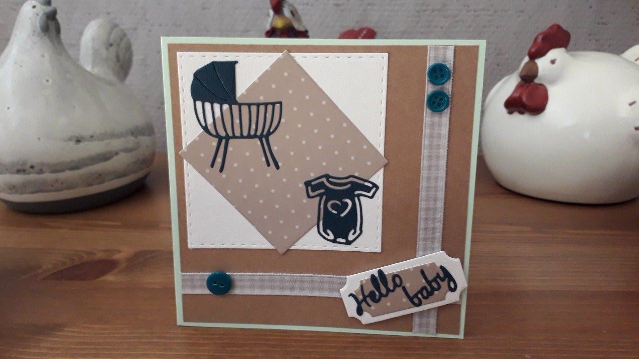 Carte : Hello baby !!