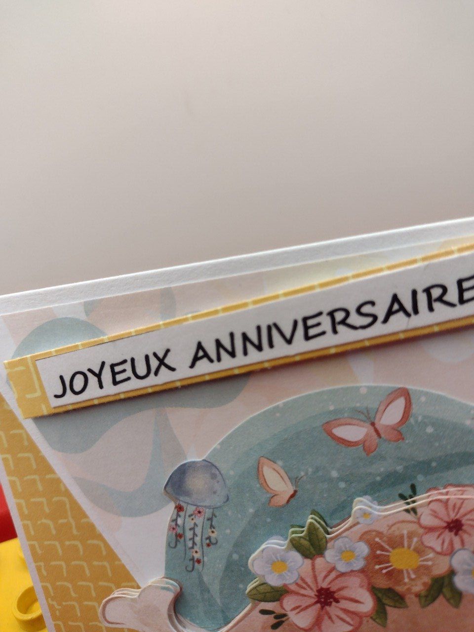 Carte : La baleine aux fleurs.